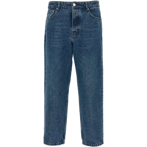 Classic Denim Jeans , male, Sizes: W32, W35, W33 - Ami Paris - Modalova