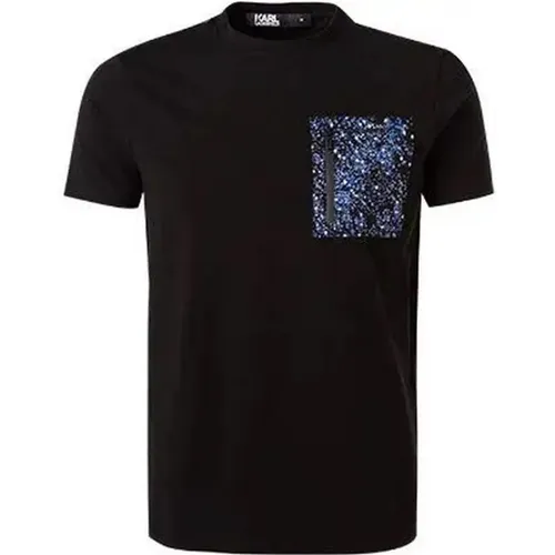 Casual Cotton T-Shirt , male, Sizes: L, S, M, 2XL, XL - Karl Lagerfeld - Modalova