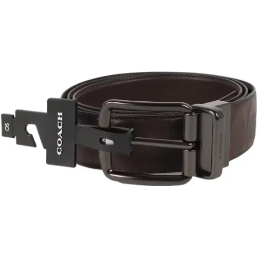 Pre-owned Belts, male, , Size: ONE SIZE Pre-owned Leather belts - Coach Pre-owned - Modalova