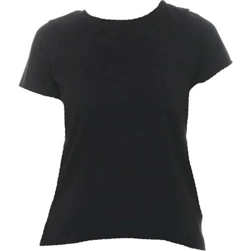 Stylish T-Shirt and Polo Combo , female, Sizes: L - majestic filatures - Modalova