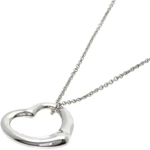 Pre-owned Jewellery, female, , Size: ONE SIZE Pre-owned Silver necklaces - Tiffany & Co. Pre-owned - Modalova