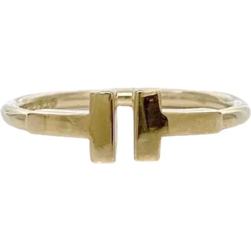 Pre-owned Jewellery, female, , Size: ONE SIZE Pre-owned Gold rings - Tiffany & Co. Pre-owned - Modalova