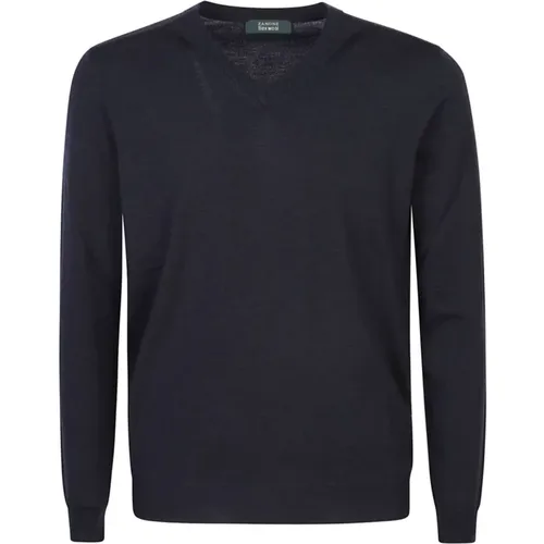 Sweaters for Men , male, Sizes: L, 2XL, M, 3XL - Zanone - Modalova