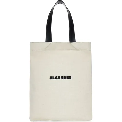 Bags with Black Leather Handles , male, Sizes: ONE SIZE - Jil Sander - Modalova