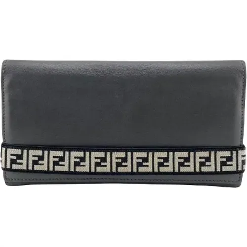 Pre-owned Leather wallets , unisex, Sizes: ONE SIZE - Fendi Vintage - Modalova