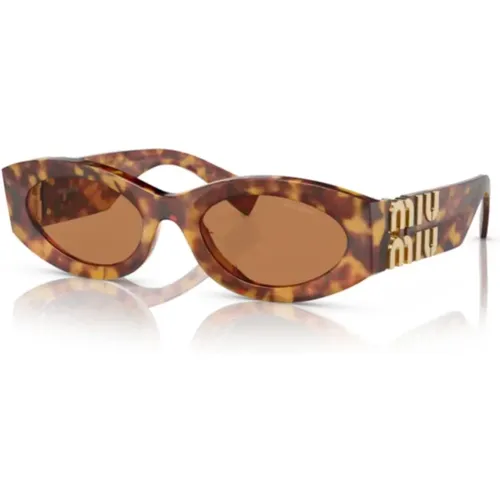 Sunglasses, unisex, , Size: ONE SIZE Stylish 11Ws Sole Shoes - Miu Miu - Modalova