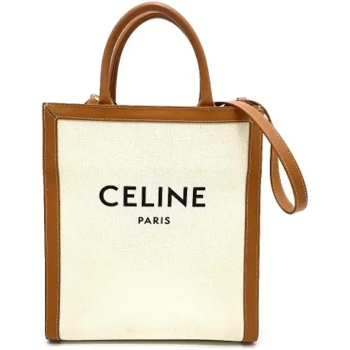 Pre-owned Tote Bags, female, , Size: ONE SIZE Pre-owned Leather celine-bags - Celine Vintage - Modalova