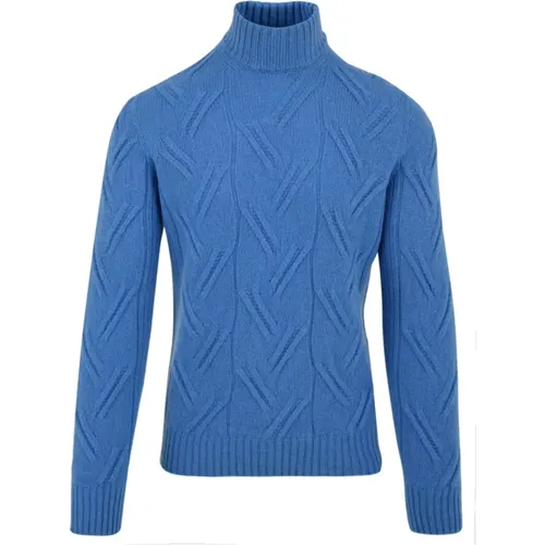 Turtlenecks, male, , Size: M Light Turtleneck for Men - Drumohr - Modalova