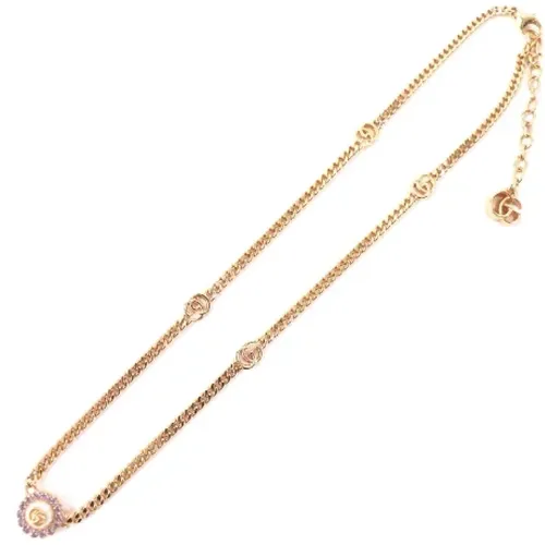 Pre-owned Jewellery, female, , Size: ONE SIZE Pre-owned Metal necklaces - Gucci Vintage - Modalova