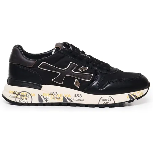 Schwarze Mick Sneakers , Herren, Größe: 43 EU - Premiata - Modalova