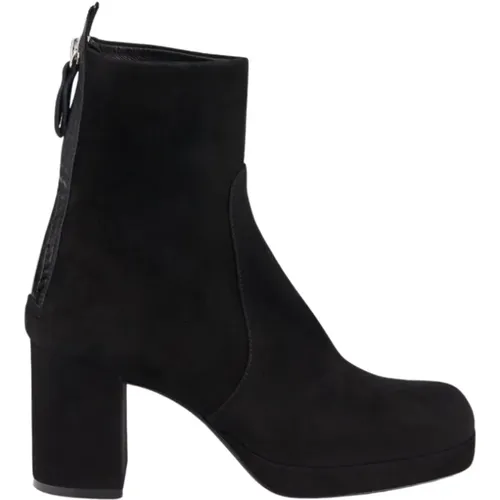 Suede ankle boots , female, Sizes: 5 UK - AGL - Modalova