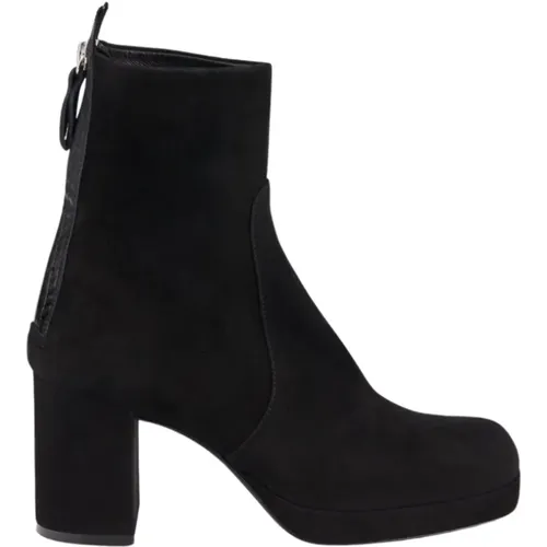 Suede ankle boots , female, Sizes: 5 UK, 7 UK - AGL - Modalova