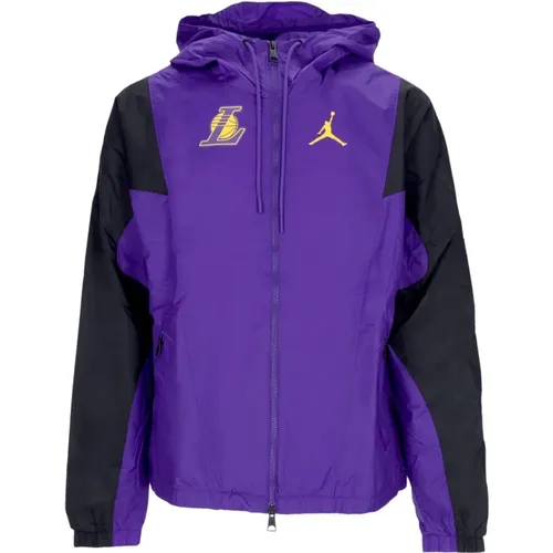 NBA Courtside Windbreaker Jacke , Herren, Größe: XL - Jordan - Modalova