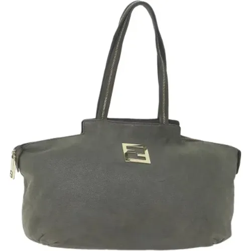 Pre-owned Tote Bags, female, , Size: ONE SIZE Pre-owned Leather totes - Fendi Vintage - Modalova