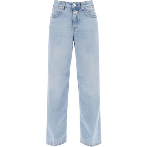 Vintage Loose Tapered Jeans , Damen, Größe: W27 - closed - Modalova