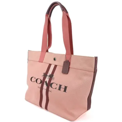 Pre-owned Tote Bags, female, , Size: ONE SIZE Pre-owned Canvas totes - Coach Pre-owned - Modalova