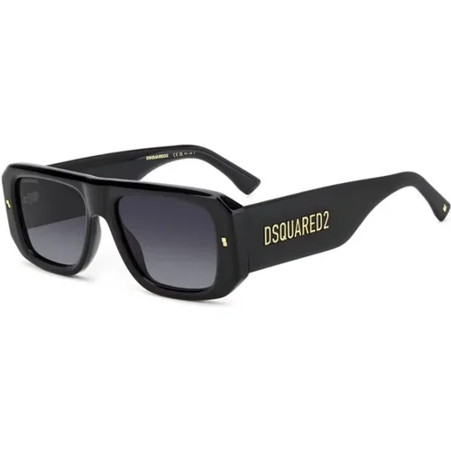 Dark Grey Shaded Sunglasses , male, Sizes: 54 MM - Dsquared2 - Modalova