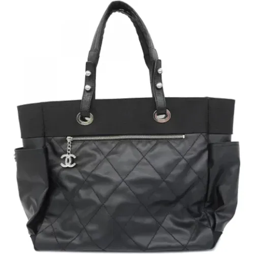 Pre-owned Tote Bags, female, , Size: ONE SIZE Pre-owned Canvas chanel-bags - Chanel Vintage - Modalova