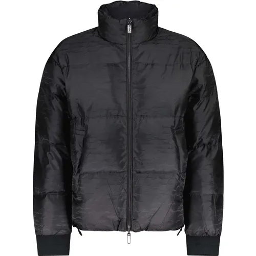 Printed Puffer Jacket , male, Sizes: 2XL - Emporio Armani - Modalova