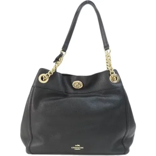 Pre-owned Tote Bags, female, , Size: ONE SIZE Pre-owned Leather totes - Coach Pre-owned - Modalova