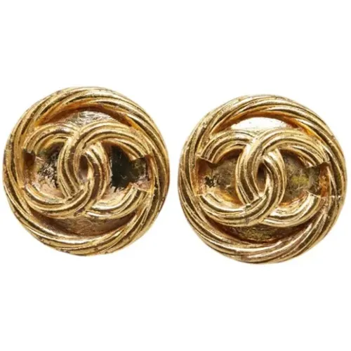 Pre-owned Jewellery, female, , Size: ONE SIZE Pre-owned Gold chanel-jewelry - Chanel Vintage - Modalova