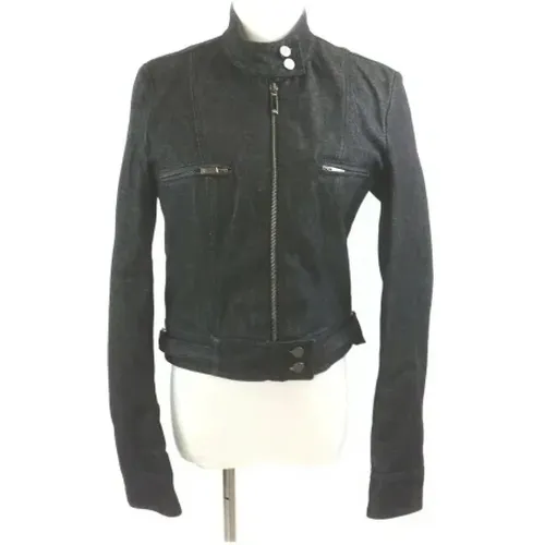 Pre-owned Jackets, female, , Size: XL Pre-owned Cotton Outerwear, Excellent Condition, Size 42 - Gucci Vintage - Modalova