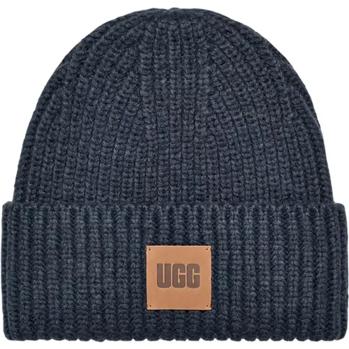 Beanies, female, , Size: ONE SIZE Chunky Rib Beanie Hat - Ugg - Modalova