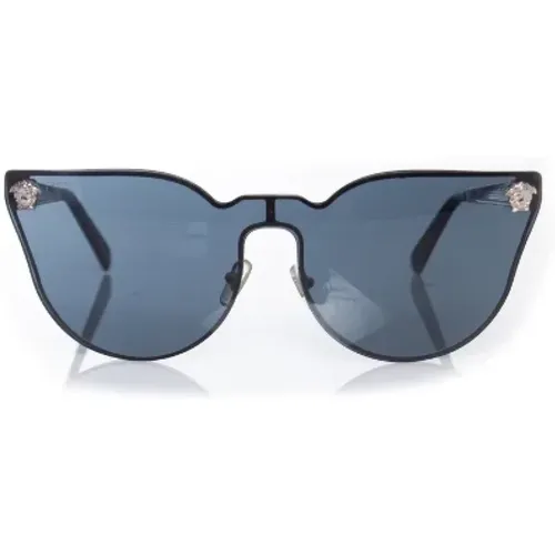 Pre-owned Accessories, female, , Size: ONE SIZE Pre-owned Fabric sunglasses - Versace Pre-owned - Modalova