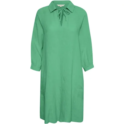 Spruce Linen Dress , female, Sizes: L, M, XL, S, 2XL - Part Two - Modalova