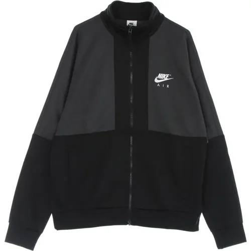 Poly Knit Trainingsjacke Schwarz/Weiß - Nike - Modalova