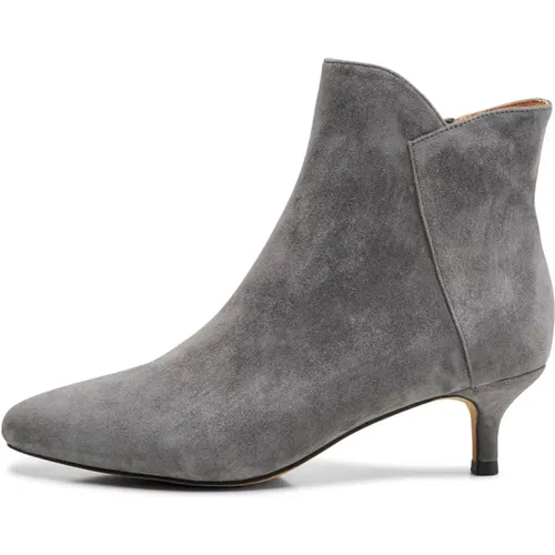Saga Suede Ankle Boot - Grey , female, Sizes: 6 UK, 8 UK, 4 UK, 5 UK, 3 UK - Shoe the Bear - Modalova