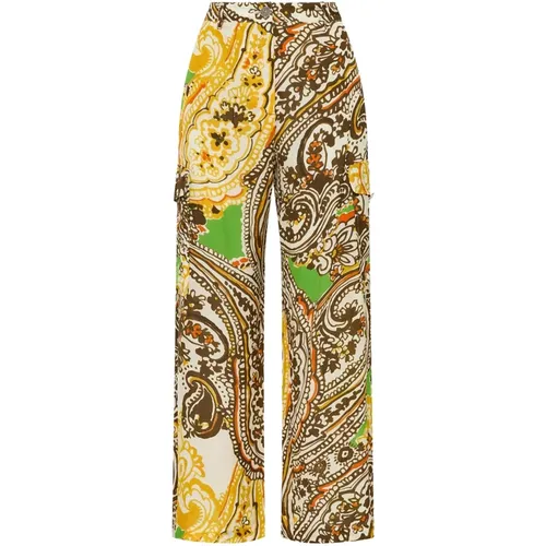 Wide Trousers, female, , Size: S Wide Trousers - Maliparmi - Modalova