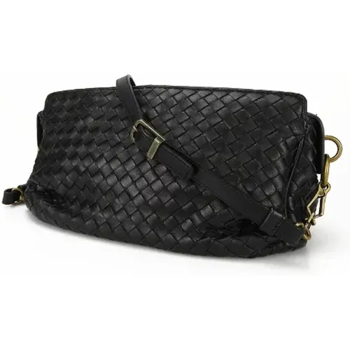 Pre-owned Cross Body Bags, female, , Size: ONE SIZE Pre-owned Leather shoulder-bags - Bottega Veneta Vintage - Modalova