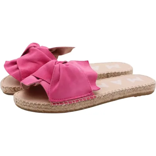 Sandals With Knot Bold Pink Manebí - Manebí - Modalova