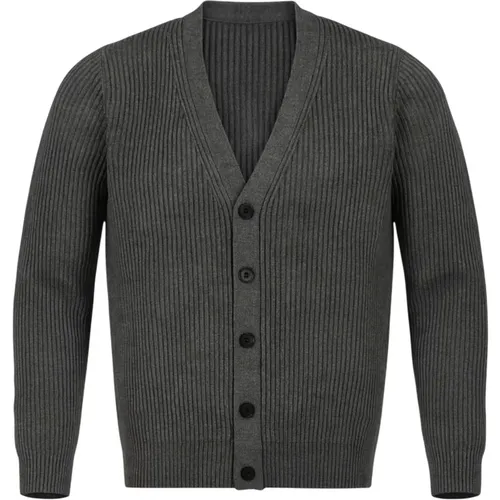 Cardigans, male, , Size: L Knit Jacket - MC2 Saint Barth - Modalova