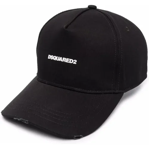 Caps, male, , Size: ONE SIZE Cotton Hats - Dsquared2 - Modalova