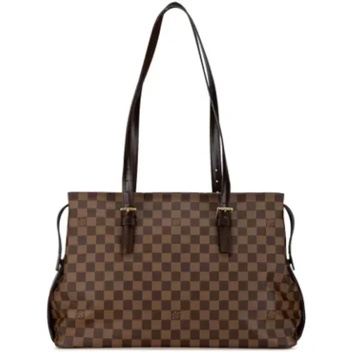 Pre-owned Tote Bags, female, , Size: ONE SIZE Pre-owned Canvas louis-vuitton-bags - Louis Vuitton Vintage - Modalova