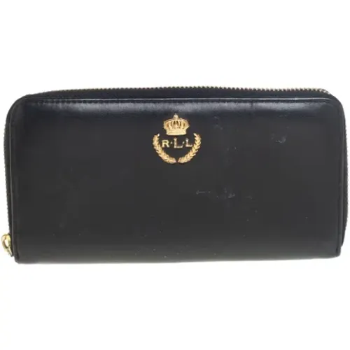 Pre-owned Leather wallets , female, Sizes: ONE SIZE - Ralph Lauren Pre-owned - Modalova