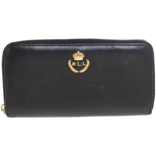 Pre-owned Wallets, female, , Size: ONE SIZE Pre-owned Leather wallets - Ralph Lauren Pre-owned - Modalova