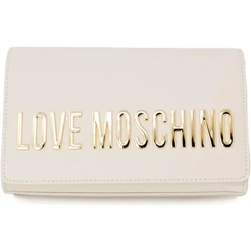 Cross Body Bags, female, , Size: ONE SIZE Faux Leather Handbag Spring/Summer Collection - Love Moschino - Modalova