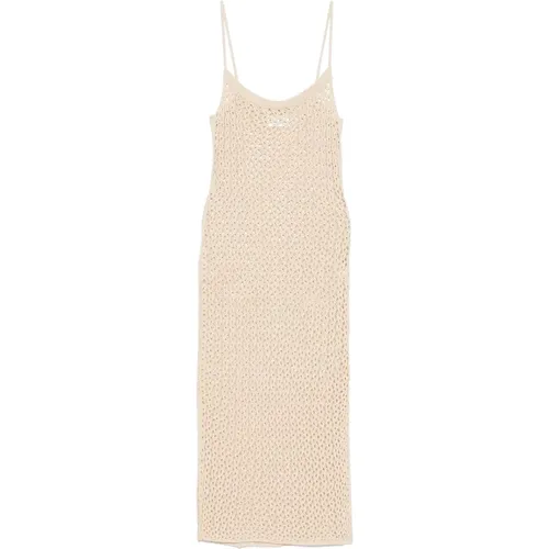 Midi Dresses, female, , Size: S Claudine Knitted Beach Dress - Malina - Modalova