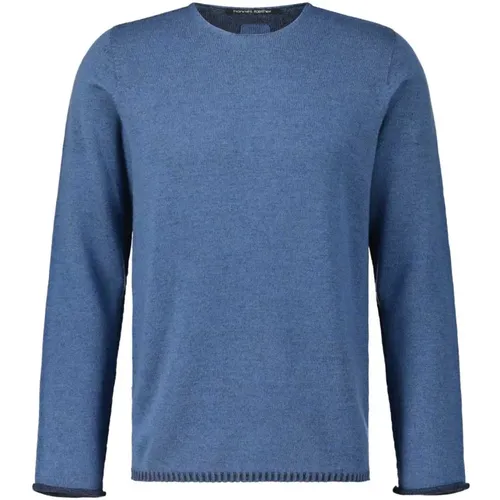 Kaschmir Strickpullover Klassischer Stil , Herren, Größe: XL - Hannes Roether - Modalova