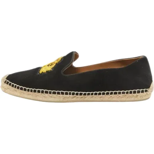 Pre-owned Flats, male, , Size: 8 US Pre-owned Suede flats - Christian Louboutin Pre-owned - Modalova