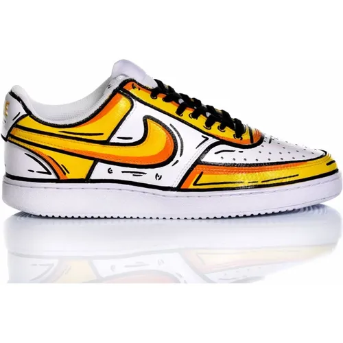 Handgemachte Gelbe Sneakers Nike - Nike - Modalova