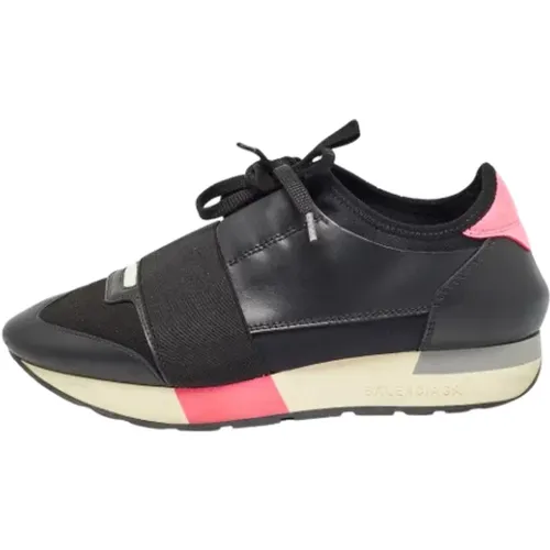 Pre-owned Sneakers, female, , Size: 6 US Pre-owned Leather sneakers - Balenciaga Vintage - Modalova