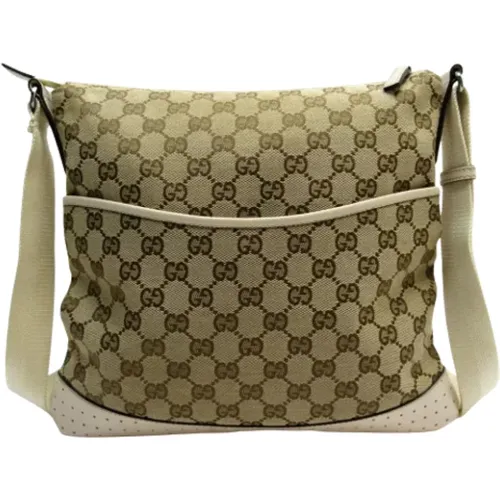 Pre-owned Cross Body Bags, female, , Size: ONE SIZE Pre-owned Canvas gucci-bags - Gucci Vintage - Modalova