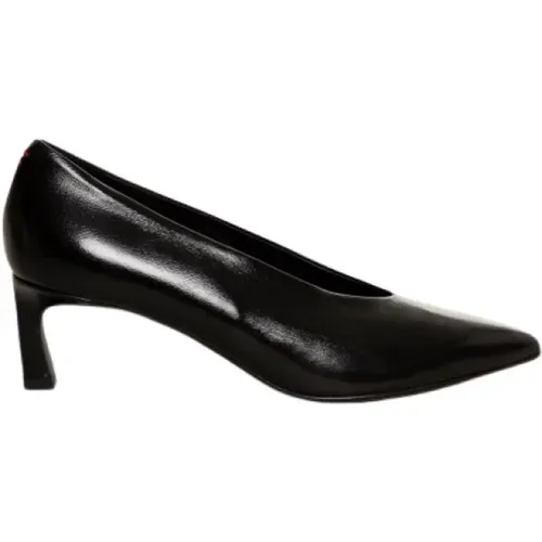 Pumps, female, , Size: 8 US Leather Decolletè Shoes - Halmanera - Modalova