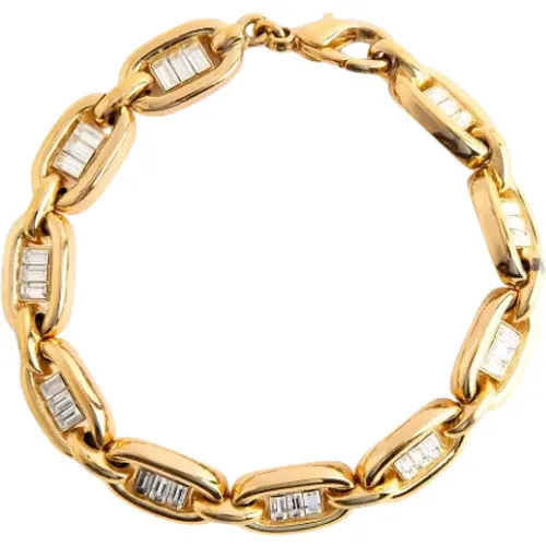 Pre-owned Jewellery, female, , Size: ONE SIZE Pre-owned Gold bracelets - Dior Vintage - Modalova