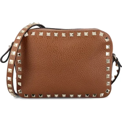 Studded Leather Bag , female, Sizes: ONE SIZE - Valentino Garavani - Modalova