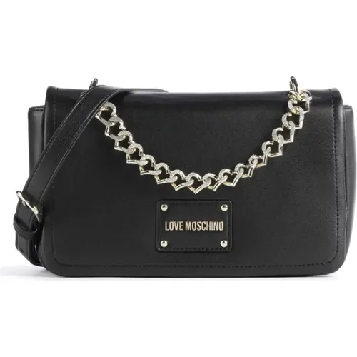 Handbags, female, , Size: ONE SIZE Stylish PU Bag - Love Moschino - Modalova